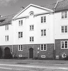 Kvarteret Kinnekulle. Fasad mot Bagaregårdsgatan. Kvarteret Halleberg. Fasad mot Härlandavägen.