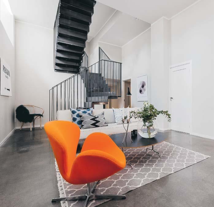 bostadsaffärer i söderort Unik - 167kvm golvyta - Etage - Låg avgift 7:a GUBBÄNGEN En unik, nyproducerad och spännande lägenhet i suterräng med villakänsla!