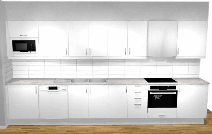 Köksinrede: 4-våningshusen 94,9m 2 Hus 4, 5 och 6 Lägenhet: 1 17 33 5 21 37 9 25 41 13