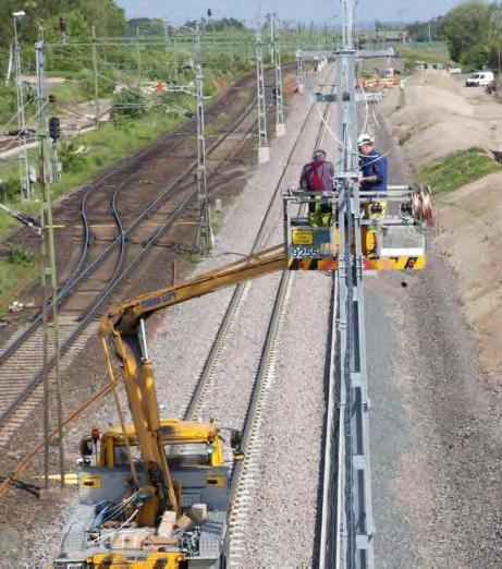 Större förändringar i infrastrukturen Blekingekustbanan, nytt mötesspår Ångsågsmossen Kust till kustbanan, Alvesta Växjö Kalmar Kust till kustbanan, Emmaboda Karlskrona