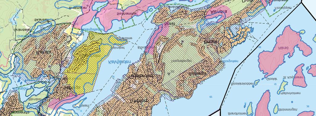 FÖRSLAG HANINGE TYRESÖ ") A NACKA ") B Bilaga 1 Karta 2 (2) Utvidgat strandskydd i Tyresö kommun Tillhör Länsstyrelsens förslag till beslut för Tyresö kommun. Diarienummer.