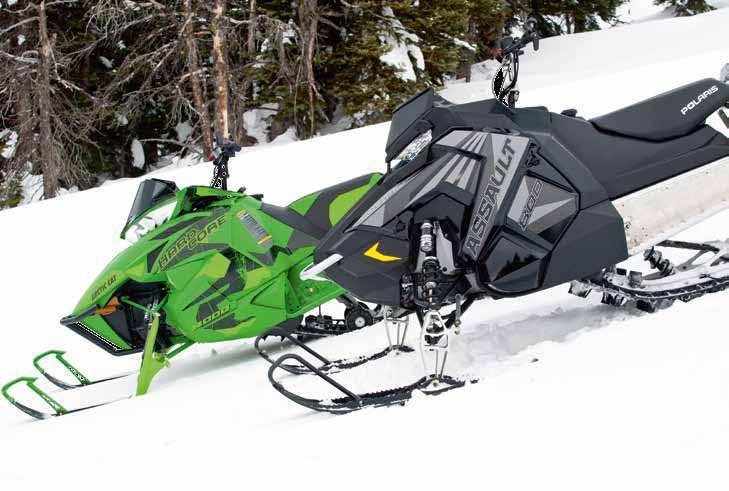 Idag är det Polaris RMK Assault som står för motståndet, en etablerad tuffing som fick ny kostym förra säsongen då den kom i AXYS-utförande.