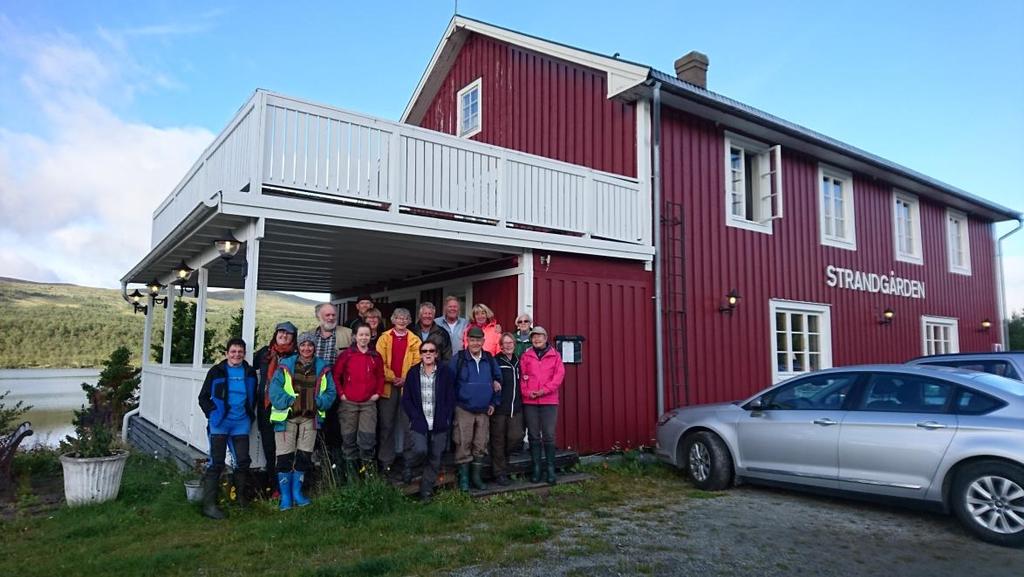 Men vi hade solsken och värme och njöt av trevlig samvaro såväl utomhus som inomhus och