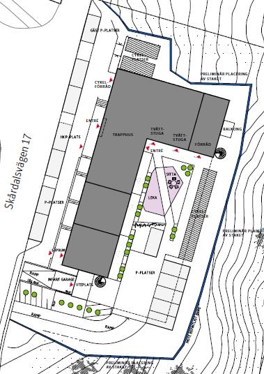 Information från projektledarna Entreprenör Tornstaden Hiss Garage, p-platser och