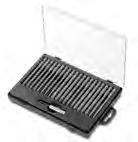 Bits Kit E-nummer Beskrivning Produkt info 1661615 Bitset HANDY, 17 delar Set i 17 deler: Universal bitshållare i 1/4".