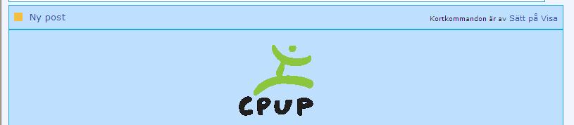 5. COMPORTO CPUP FYSIOTERAPEUTER 1. Skriv inte i fältet för personnr för att söka utan lämna fältet tomt och klicka på sök knappen till höger om personnummer.