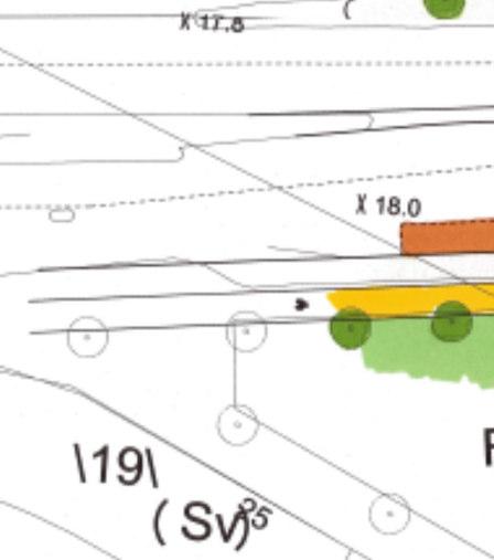 12(23) Bild 6 förslag Alternativ 2 Trafiksignal Gångtrafik För gående