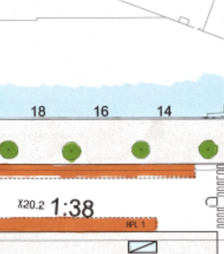med S:t Eriksgatan föreslås busstrafiken norrut liggaa i reserverat
