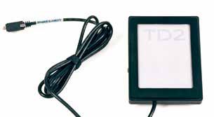 Med TouchDrive 2 finns lägesåtkomst genom antingen en inbyggd lägesbrytare på skärmen (Switch-It logo) eller en 3 mm monojack-port för externa mekaniska funktionsbrytare.