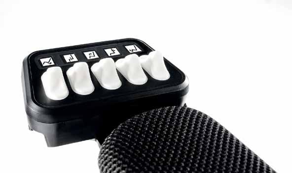 MEKANISKA BRYTARE USB-port BRYTARE FÖR DIREKT KONTROLL En switchad ingång erbjuder inte bara en on/off eller "Mode-funktion", den kan vara en bra genväg till ofta använda funktioner såsom t.