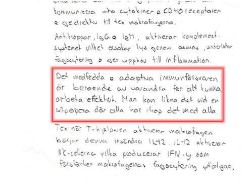Immunsystemet funktionell indelning i två grenar Medfödd (Innate) Immunitet Celler Lösliga