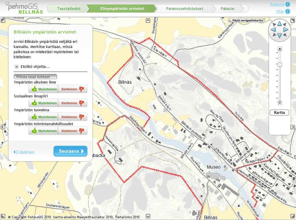 Billnäsin pehmogis-kysely 26.1.