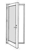 2011:1 TYP F 1 Fast delar BESTÄLLNINGSSORTIMENT Karmbottenstycke av Iroko. U-värde 1,2. Säkerhetsglas in- och utsida (härdat).