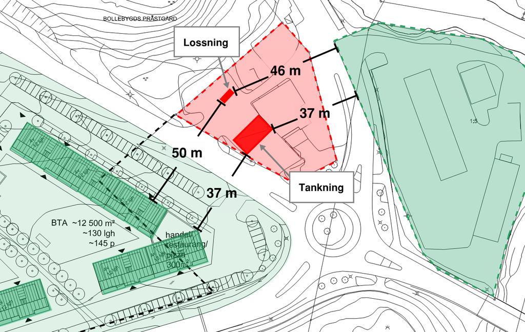 I anslutning till planområdet har samhällsbyggnadsförvaltningen även ett annat uppdrag, Prästängen, Bollebygds prästgård 1:5.