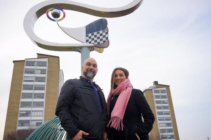 Nya i styrelsen Under en vindig vardagskväll träffar Eriksfältsbladet de två nyaste tillskotten i styrelsen, Amanda Jovanovic och Peter Bredin.