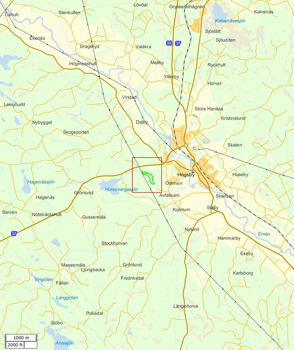 Traktdirektiv 15-12-02 16:23 Kolserum 6:1 Hushållningssällskapet Kal-Kro-Ble Översiktskarta