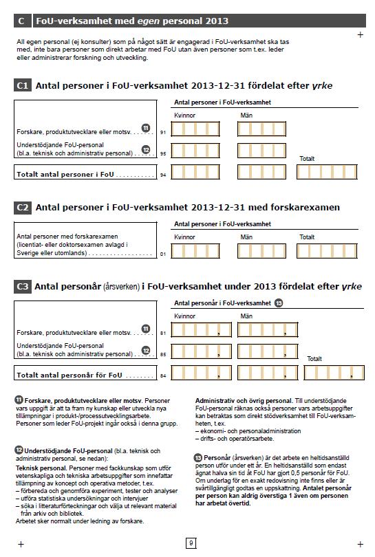 STATISTISKA CENTRALBYRÅN BESKRIVNING AV STATISTIKEN UF0302 ES/IFI