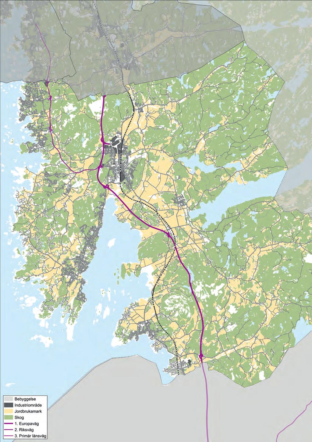 Bilaga 2a: Barriärer, Kungsbacka kommun Bebyggelse