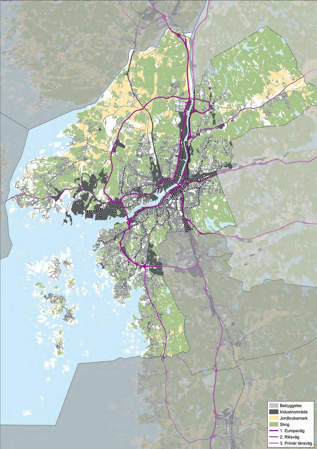 Bilaga 2b: Barriärer, Göteborgs Stad Bebyggelse
