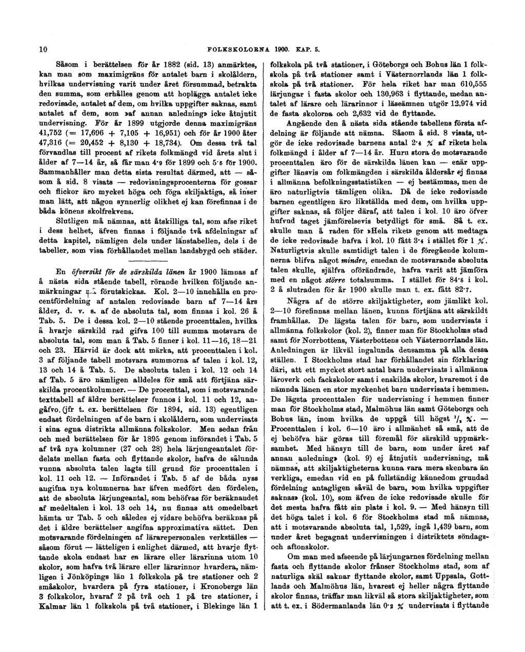 10 Såsom i berättelsen för år 1882 (sid.