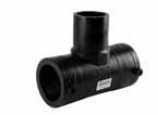 IBECO PE elektrosvets T-rör Avstick med spetsände; PE100, SDR11; vatten PN16, gas PN10 Svetsar SDR11 och SDR17 från rör YD 75 mm Art. nr. RSK nr.