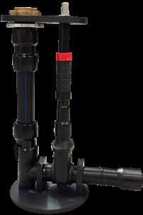 80 Flänsadapter Plug & Play 90 mm Adapterplatta Teleskopgarnityr PE-rör 90 mm Mjuktätande slussventil DN 80 Plug & Play 90 mm Spetsände 110/90 mm 90 böj &