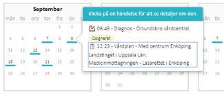 4.13 Vårdplaner Modulen Vårdplaner I modulen listas de vårdplaner som finns registrerade på patienten från innevarande år och 3 år bakåt i tiden. Osignerade vårdplaner markeras med Osignerad i listan.