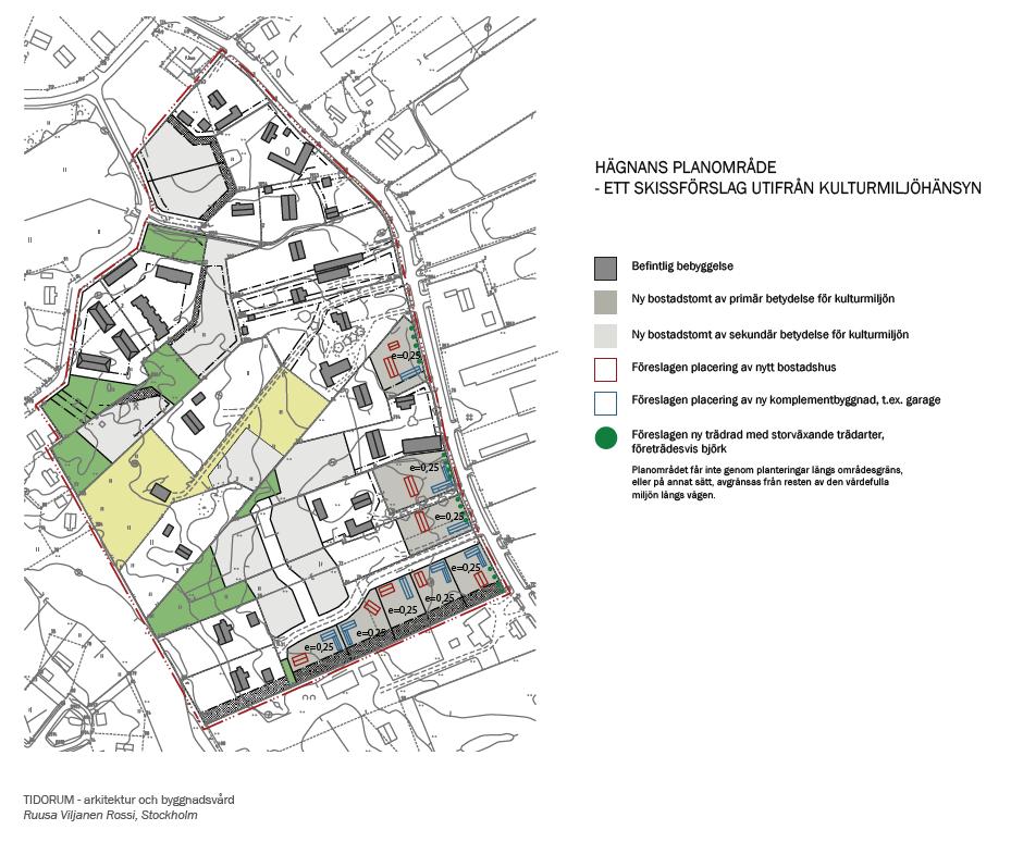 Solf Hägnan, kvarter 45-49 21 Byggnaderna placeras i zon A (AO-5 och AM), längs med Solfvägen och i början av Genasvägen på ett sätt som skapar skyddande privata gårdsrum och trivsamma gemensamma