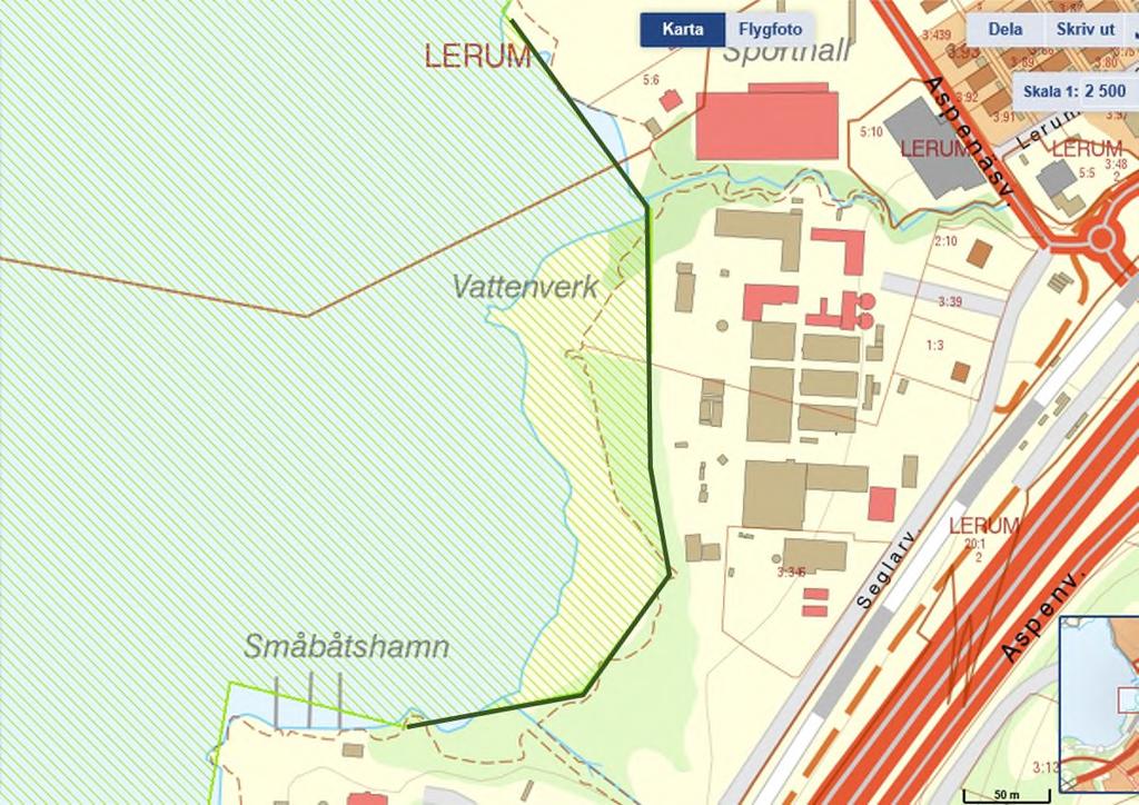 År 2008 lämnade HSB ett förslag till Lerums kommun om ny bebyggelse i anslutning till Aspedalens station.