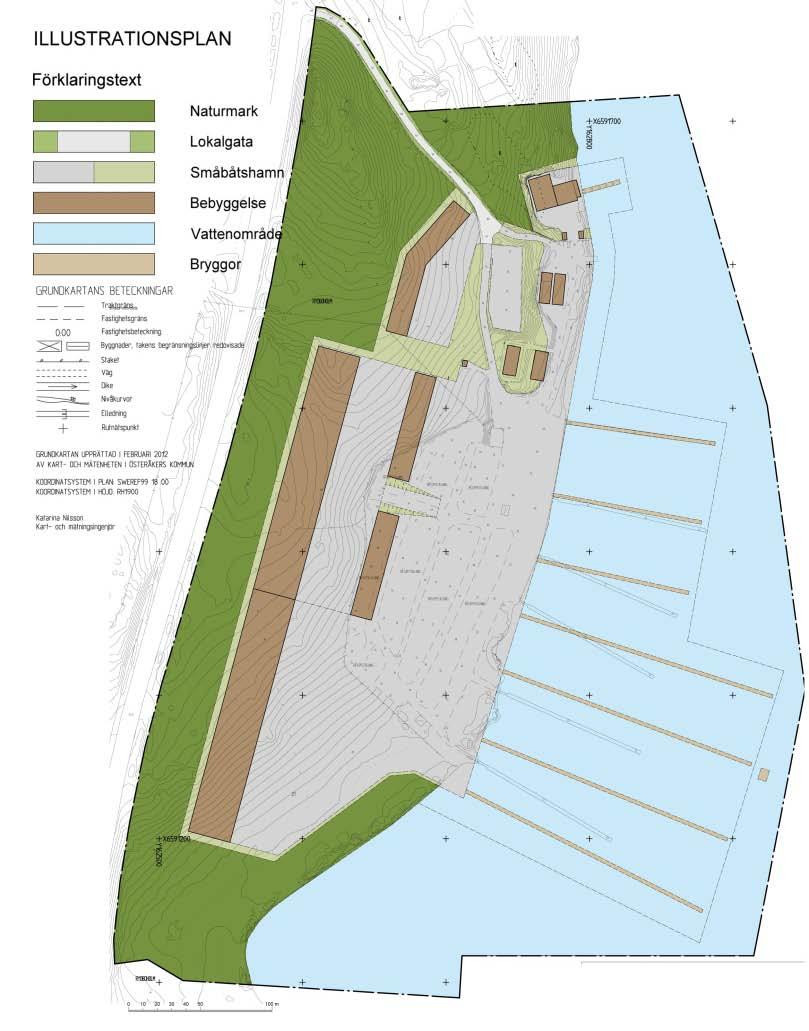 8 Kommande förändringar 8.1 Planerad utbyggnad av Säbyvikens marina Marinan är tänkt att byggas ut genom att utöka antalet bryggor i vattnet samt att bygga båthallar för vinterförvaring på land.