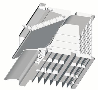 IW Luftintag TEKNISK INFORMATION IW Enkel installation. Tillverkad i hållbar, vit, UV-stabiliserad polystyren. Olika modeller med djup från 0 mm till 0 mm.