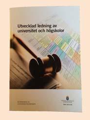 Kommentarer till Ledningsutredningens betänkande Utvecklad ledning av universitet och högskolor Kommentarer till Ledningsutredningens betänkande Utvecklad ledning av universitet och högskolor Ulrika