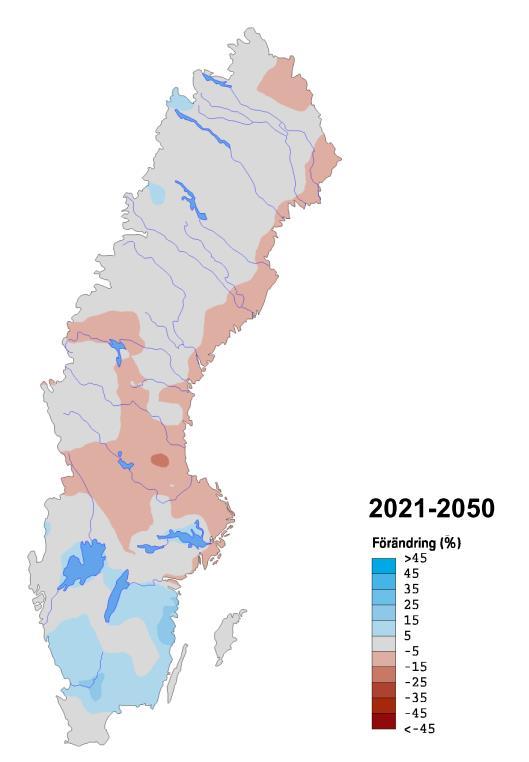 (2011a). Enkelt kan A1B beskrivas som ett medel-scenario medan A2 har värre utsläppsscenarier och B1 mindre utsläpp. Modellerna är framtagna av olika institut, främst i Europa.