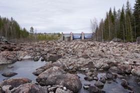 regleringsdammen vid Lillflyn är flottrensad, varför det behövs