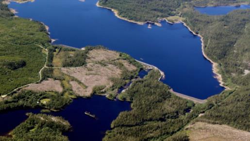 Området runt utloppet från Stor-Rajan är idag helt förändrat Förslag till åtgärder Det finns åtgärder att göra vid