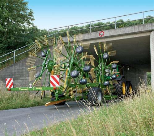 Den stora centrumsträngläggaren Swadro 1400 Plus med fyra rotorer är speciellt framtagen för denna typ av verksamhet.