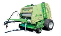baldiameter (Ø 0,90 m till 2,05 m) TIM styr traktorn: Tractor Implement Management - Comprima CV 210: variabel baldiameter (Ø 0,90 m till