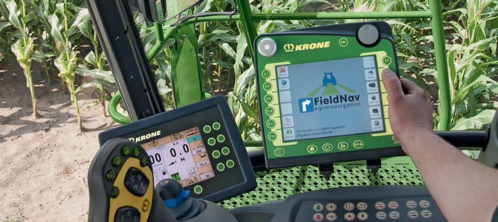KRONE lexikon AutoScan BiG X En optisk sensor mäter materialets mognadsgrad och ställer automatiskt in lämplig snittlängd. Baletiketter BiG Pack Vem, när, vad, var? Allt perfekt dokumenterat.