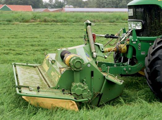 Med KRONE SafeCut-system, som är standard på Easy-Cut, får du maximalt skydd.