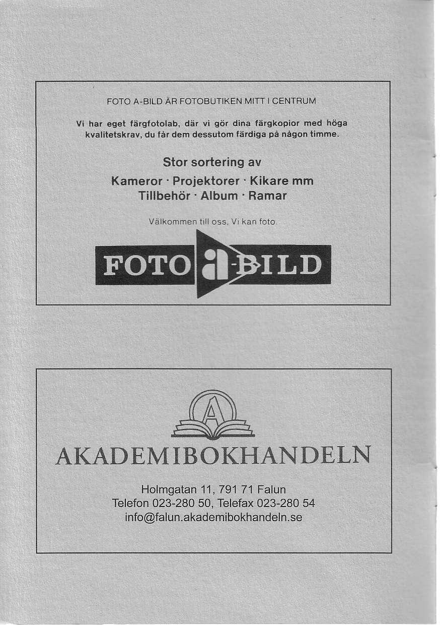 Drrffil AKADEMIBOKHANDELN. Stor sortering av Kameror ' Proiektorer. Kikare  mm Tillbehai Album Ramar - PDF Free Download