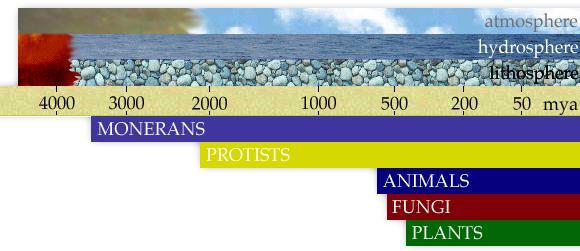 Livets utveckling Biosfären -Den levande jorden Historisk