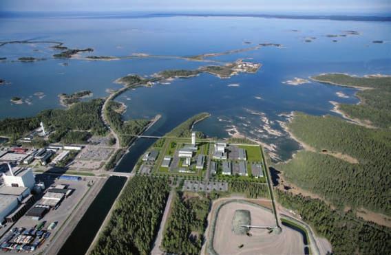 Energianvändning och resursförbrukning För uppvärmning av inkapslingsanläggningen kan värme utvinnas från kylvattnet i Clab.