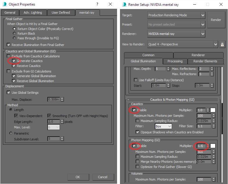 Högerklicka på vinglaset, och välj Object Properties, eller markera vinglaset och välj Edit Object Properties i menyn.