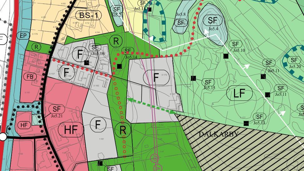 1. BASFAKTA 1.1. Planeringssituation 1.1.1. Generalplan eller motsvarande För planområdet finns en antagen delgeneralplan, Delgeneralplan för centralområdet.