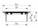 RSK-nr Dimension Du H1 0547283 2358211 425 423 375 0547285 2358212 425 423 750