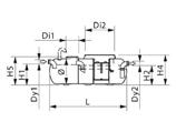 8522205 6 l/s 160 160 1200/800 1950 860 790 1230 1000 250 175 EuroPEK Roo Kombi SL (Klass 1) GAP