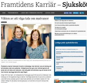 Under året har vi varit med i tre artiklar och annonser i tidningar för läkare och sjuksköterskor (webb, samt distribuerad till sjuksköterskor och läkare i drygt 100 000 exemplar).