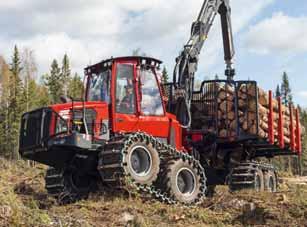 Kranen har hög nettolyftkraft, en driftsäker pelar- och slangdragningslösning och Combivipparm med lång räckvidd och skyddad slangdragning. Dessutom kan du välja till en tillförlitlig kranvåg.