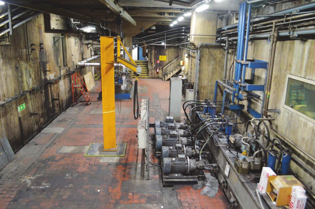 Hydraulrum inlopp N1 18st LL-M, 58W Dessa har ersatt konventionella 2x36W lysrörsarmaturer ett mot ett