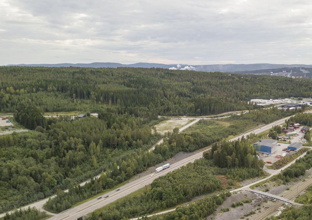 Området sträcker sig från Norra station till Arnäsvall och innehåller flera delområden med olika förutsättningar och utvecklingsmöjligheter: Norra station, Entré Norr och Arnäs handelsområde.